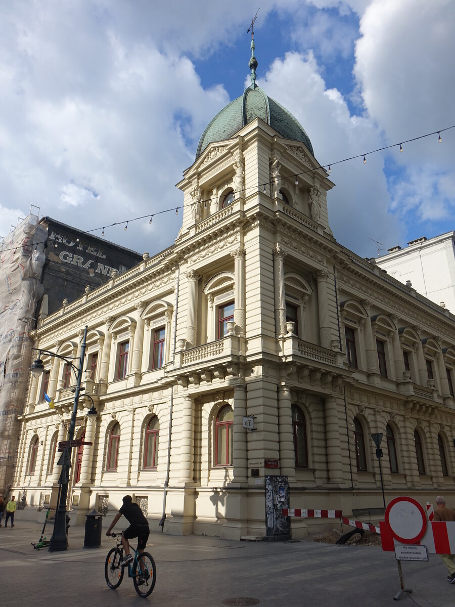 Lodz, Grand Hotel in der Piotrkowska Strae, erbaut 1888 (13.06.2021)