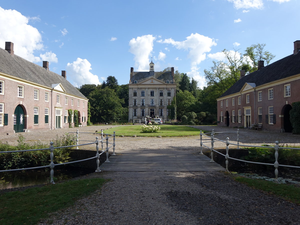 Loenen, Schloss Ter Horst, erbaut im 16. Jahrhundert (20.08.2016)