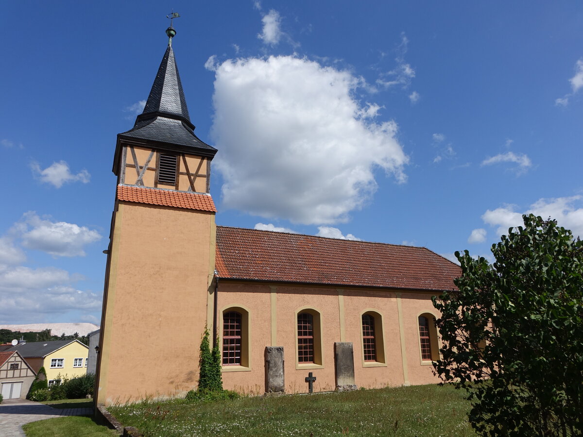 Loitsche, evangelische Kirche, erbaut 1793 (10.08.2025)