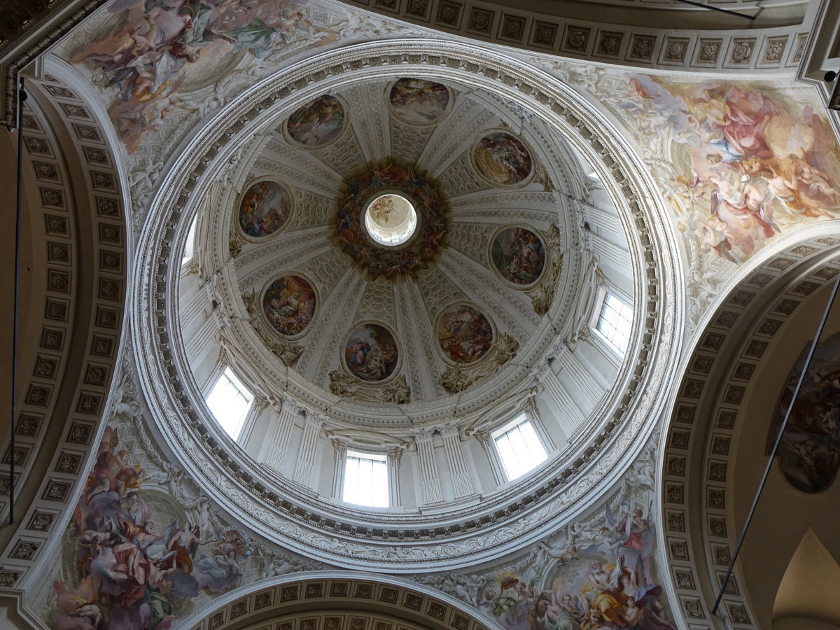 Lonato, Kuppel im Dom St. Johannes (08.10.2016)