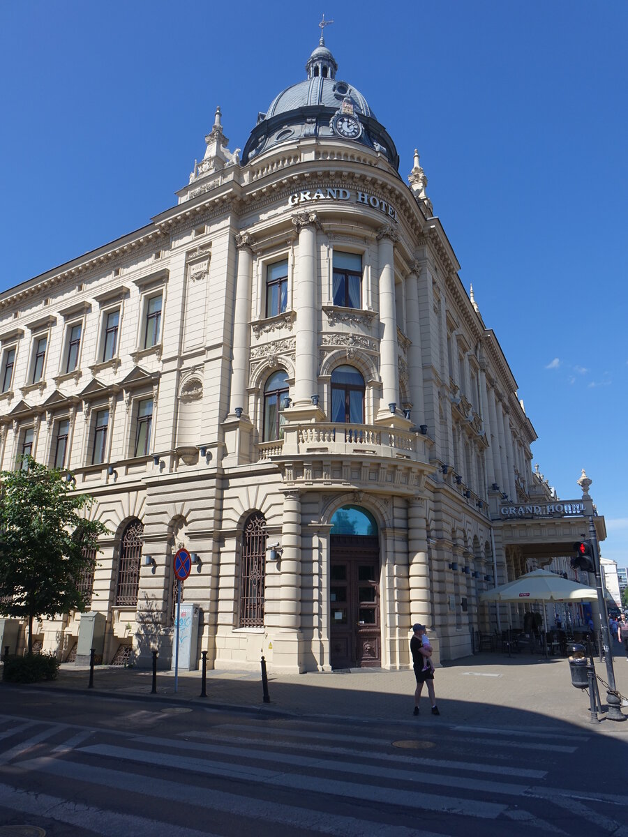 Lublin, Grand Hotel Lublianka in der Hugona Kollataja Strae (15.06.2021)