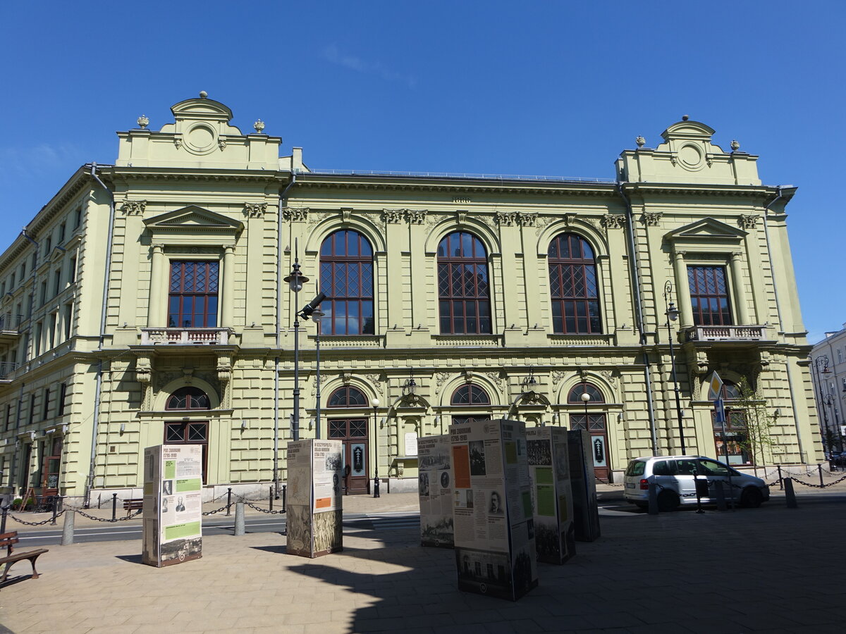 Lublin, Juliusza Osterwy Theater, erbaut von 1884 bis 1886 (15.06.2021)