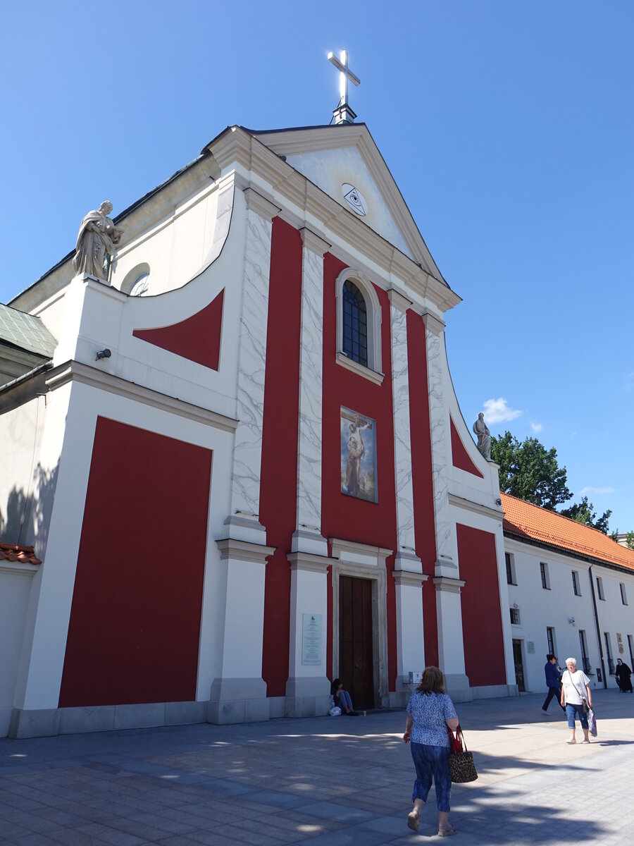 Lublin, Kapuzinerkirche St. Peter und Paul am Plac Litewski (15.06.2021)