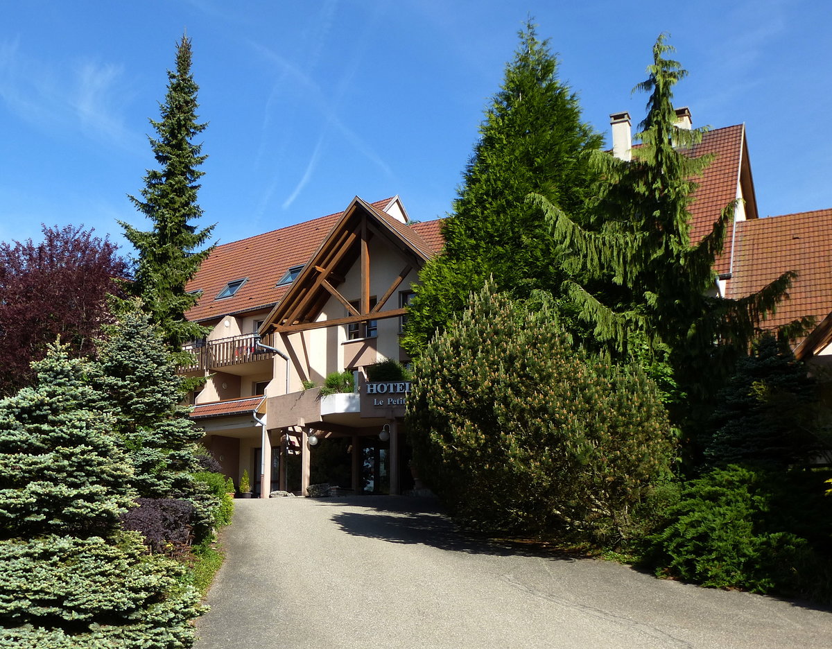 Lucelle, Hotel  Petit Kohlberg , liegt außerhalb des Ortes, Mai 2017