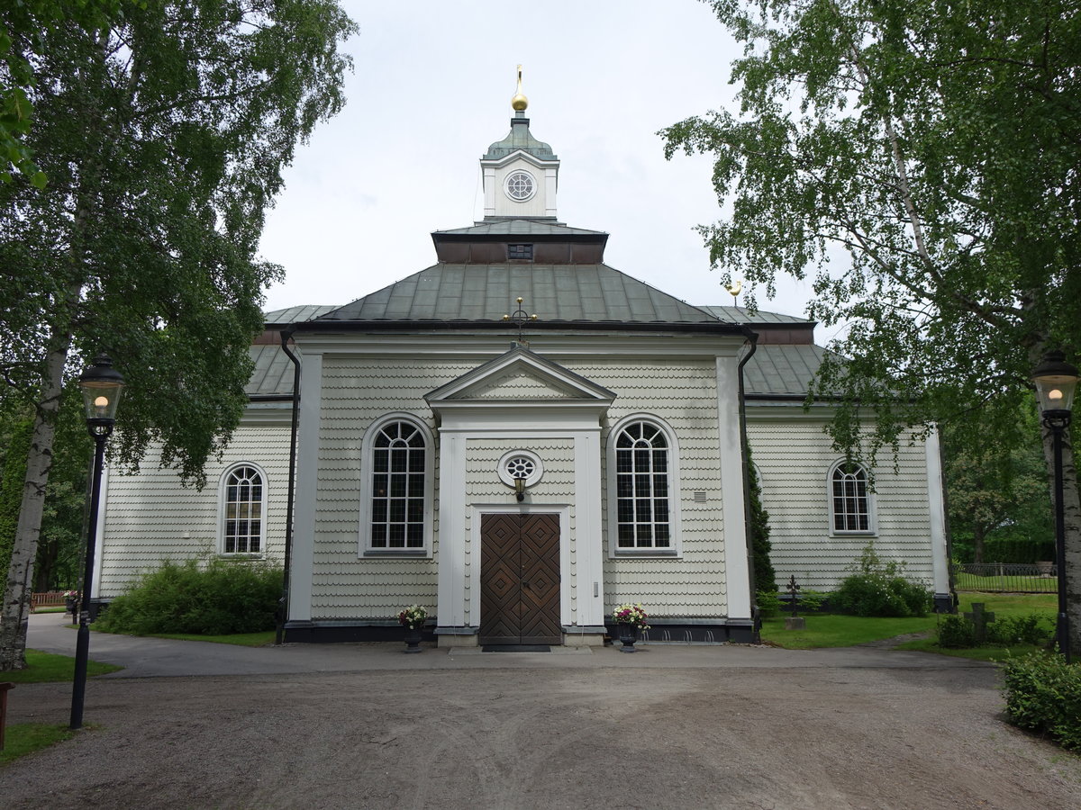 Ludvika, Ev. Ulrika Kirche, erbaut 1752 (16.06.2016)