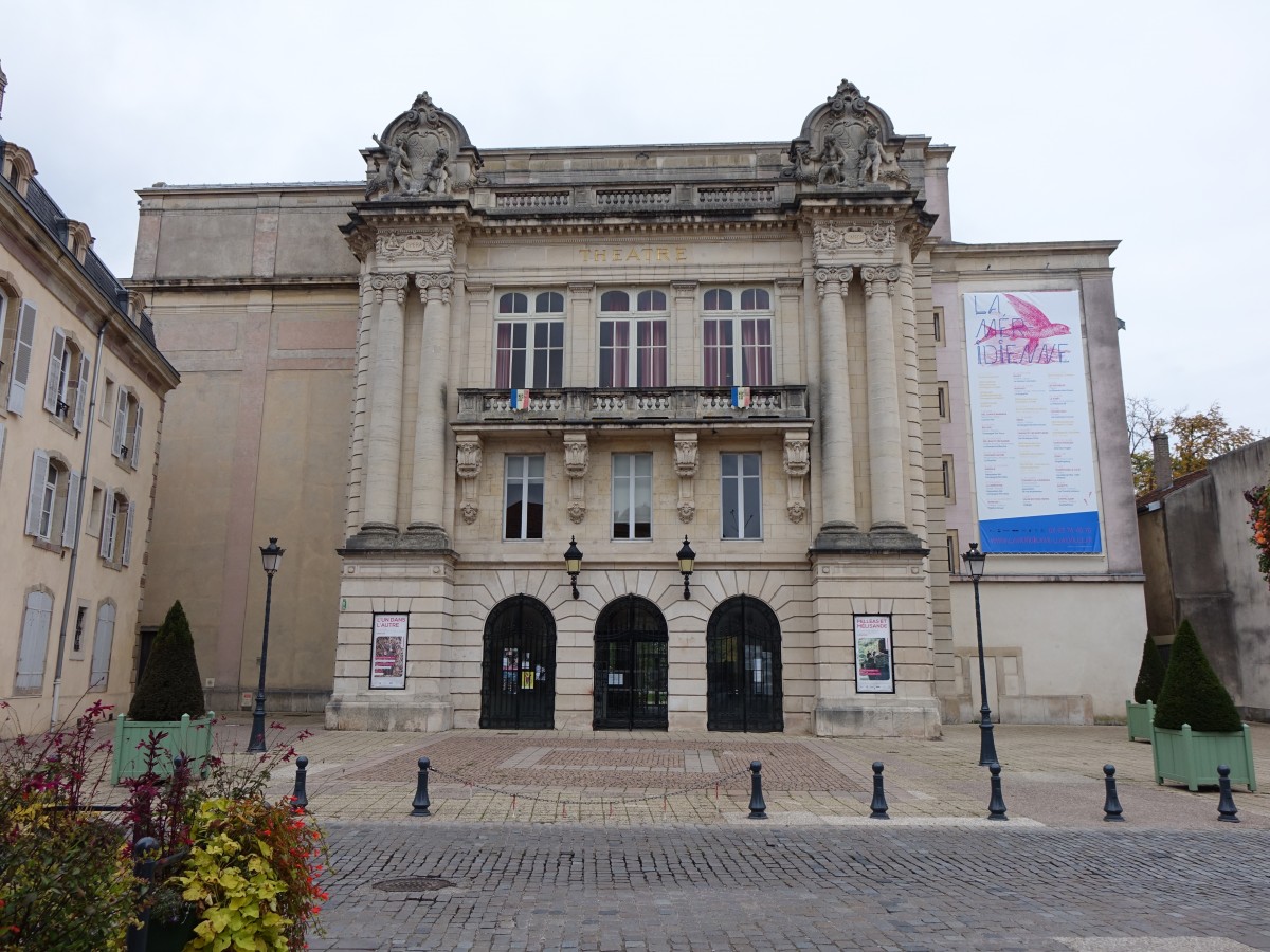 Luneville, Theater am Place de la Comedie, erbaut 1908 (25.10.2015)