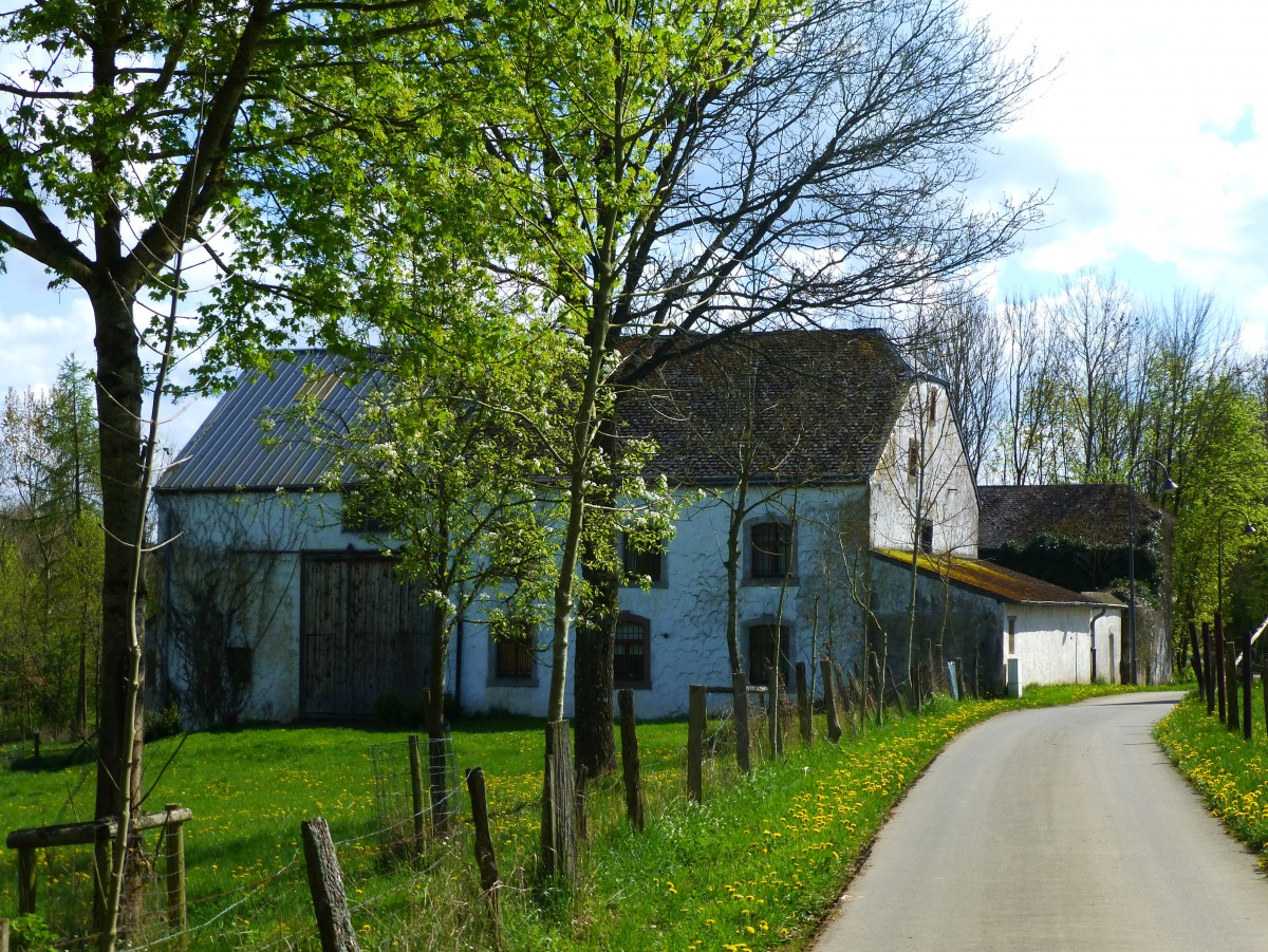 Luxemburg, Goedange, altes Bauernhaus, 23.04.2014