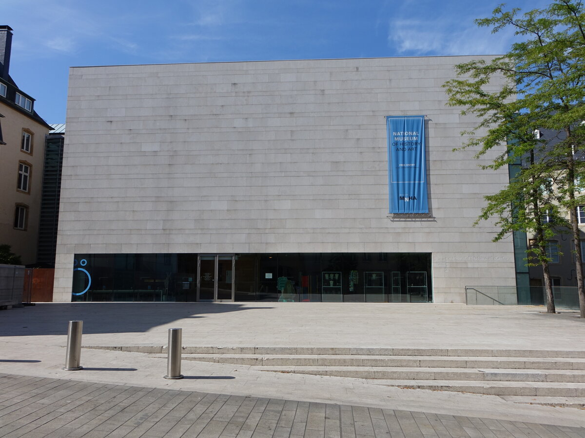 Luxemburg, Nationalmuseum in der Rue Sigefroi (21.06.2022)