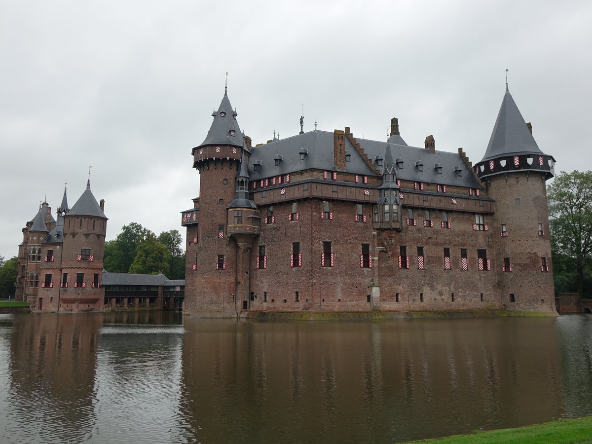 Maarssen, Kasteel de Haar, erbaut im 15. Jahrhundert (21.08.2016)