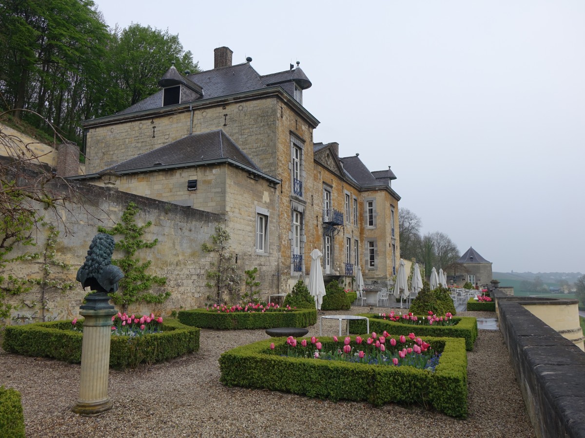 Maastricht, Schloss Neercanne, erbaut ab 1698 durch Baron Daniel Wolf van Dopff (25.04.2015)