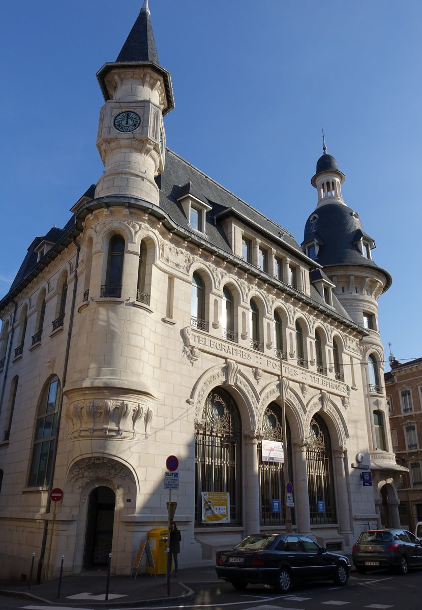 Macon, Postamt in der Rue Paul Gateaud (22.09.2016)