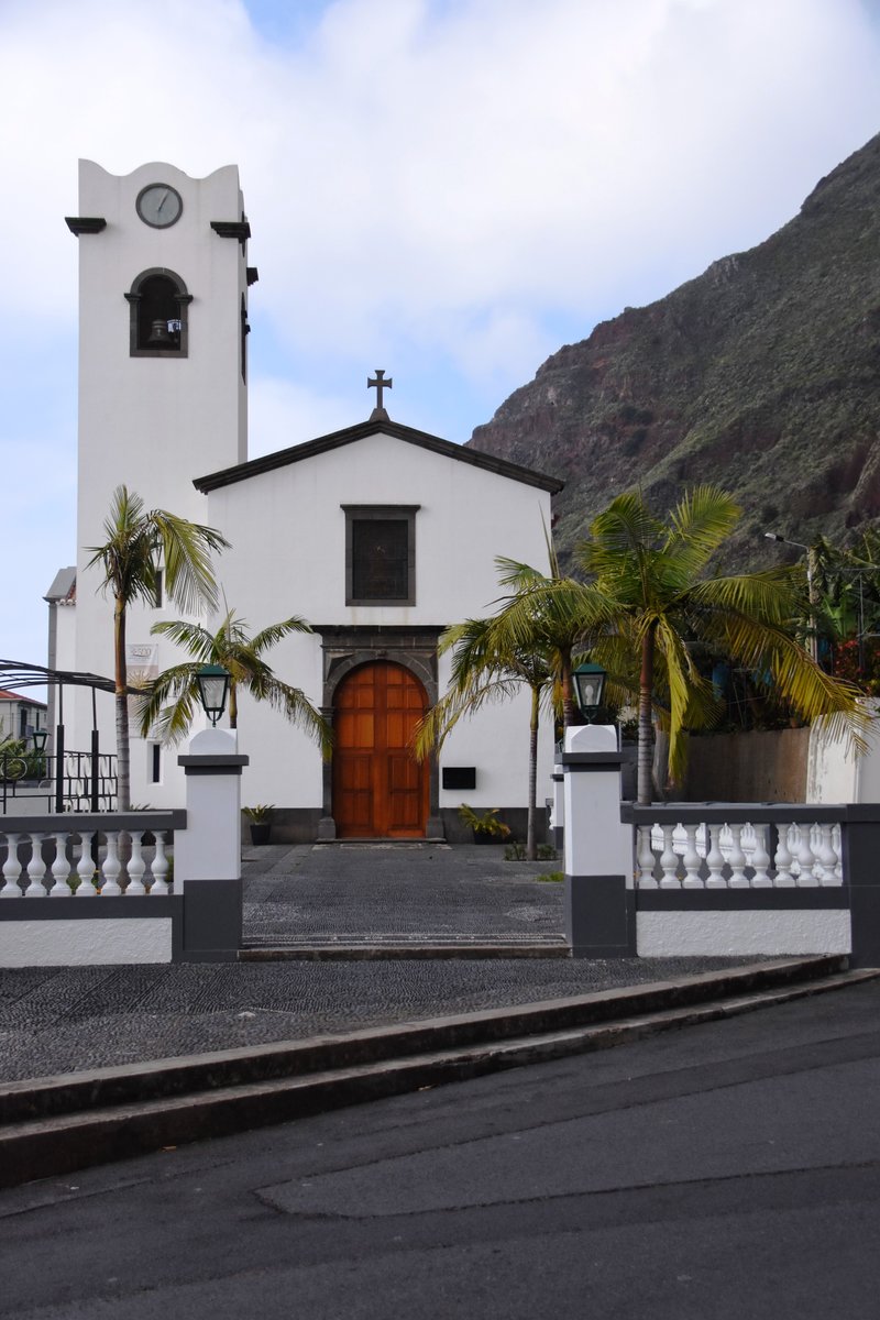 MADALENA DO MAR (Concelho de Ponta do Sol), 05.02.2018, die Kirche des Ortes