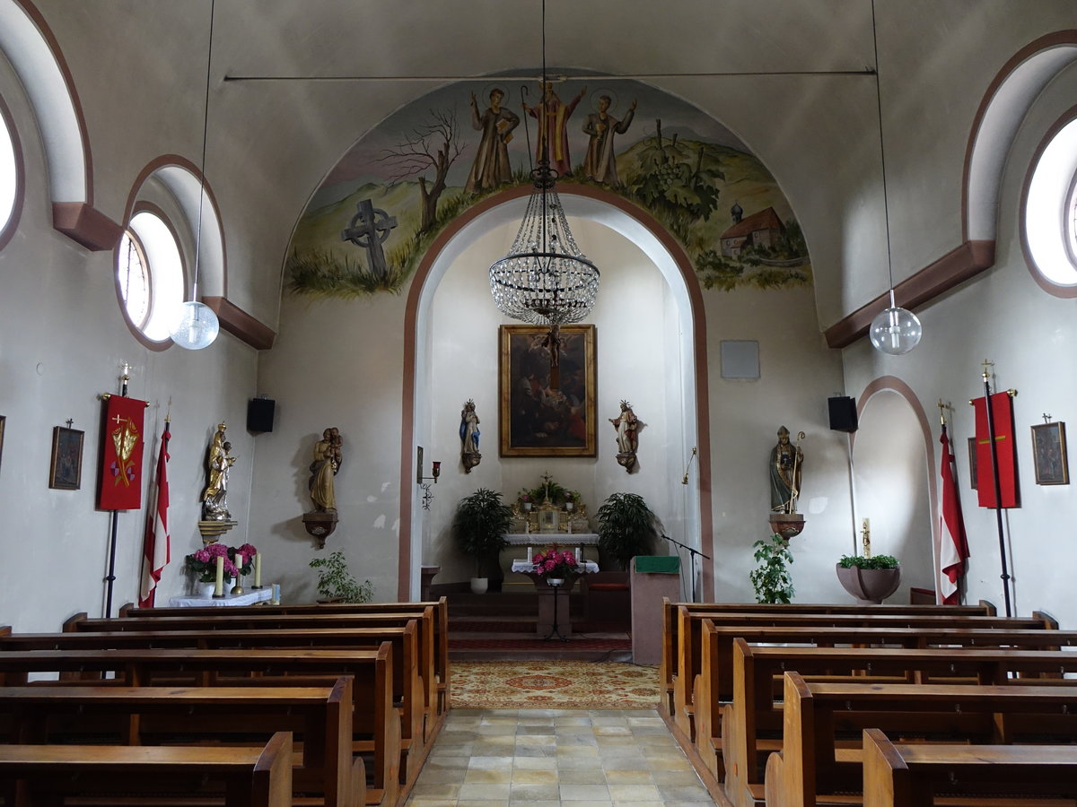 Mdelhofen, Innenraum der St. Kilian Kirche (15.06.2016)