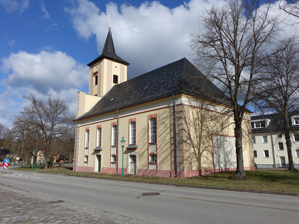 M�rkisch-Buchholz, evangelische Stadtkirche, erbaut 1753 (06.04.2026)