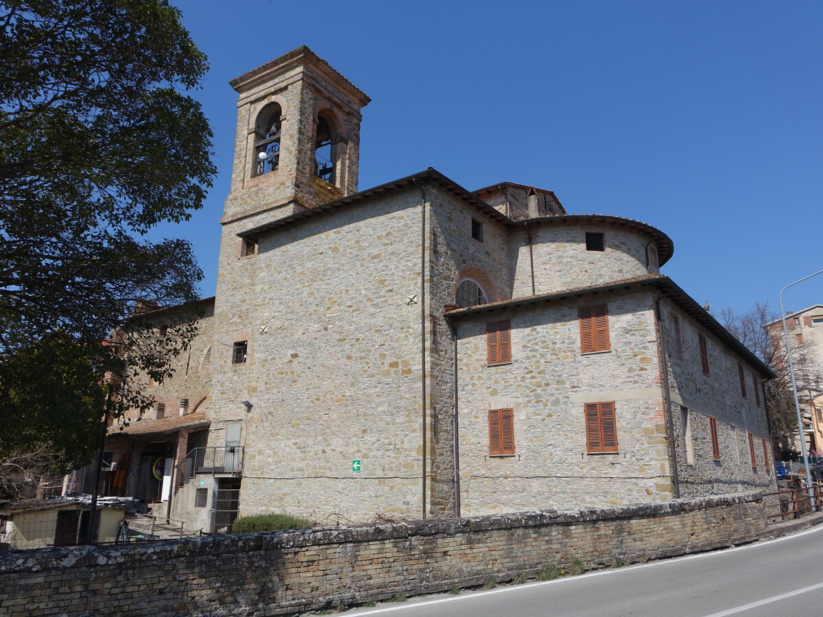 Magione, Pfarrkirche San Giovanni Battista, erbaut ab 1572 (26.03.2022)