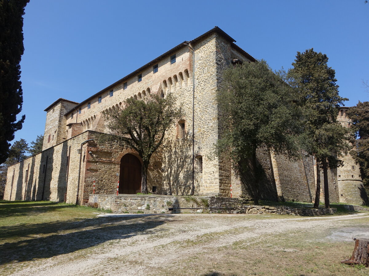 Magione, Schloss des Malteserorden, erbaut im 15. Jahrhundert (26.03.2022)