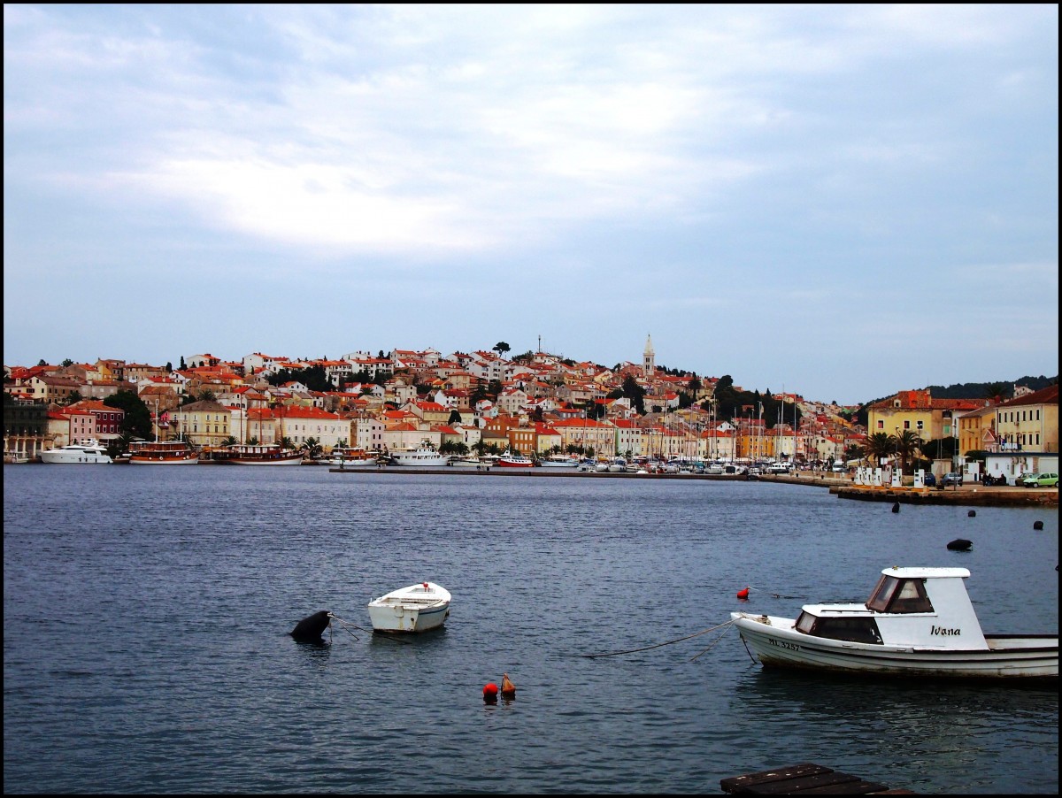 Mali Loinj Stadt auf der Insel Loinj am 19.9. 2012.