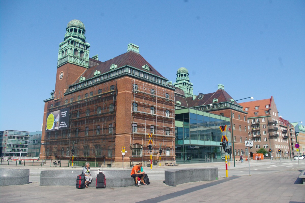 Malm, Hauptpost und Danske Bank in der Neptungatan Strae (13.07.2013)