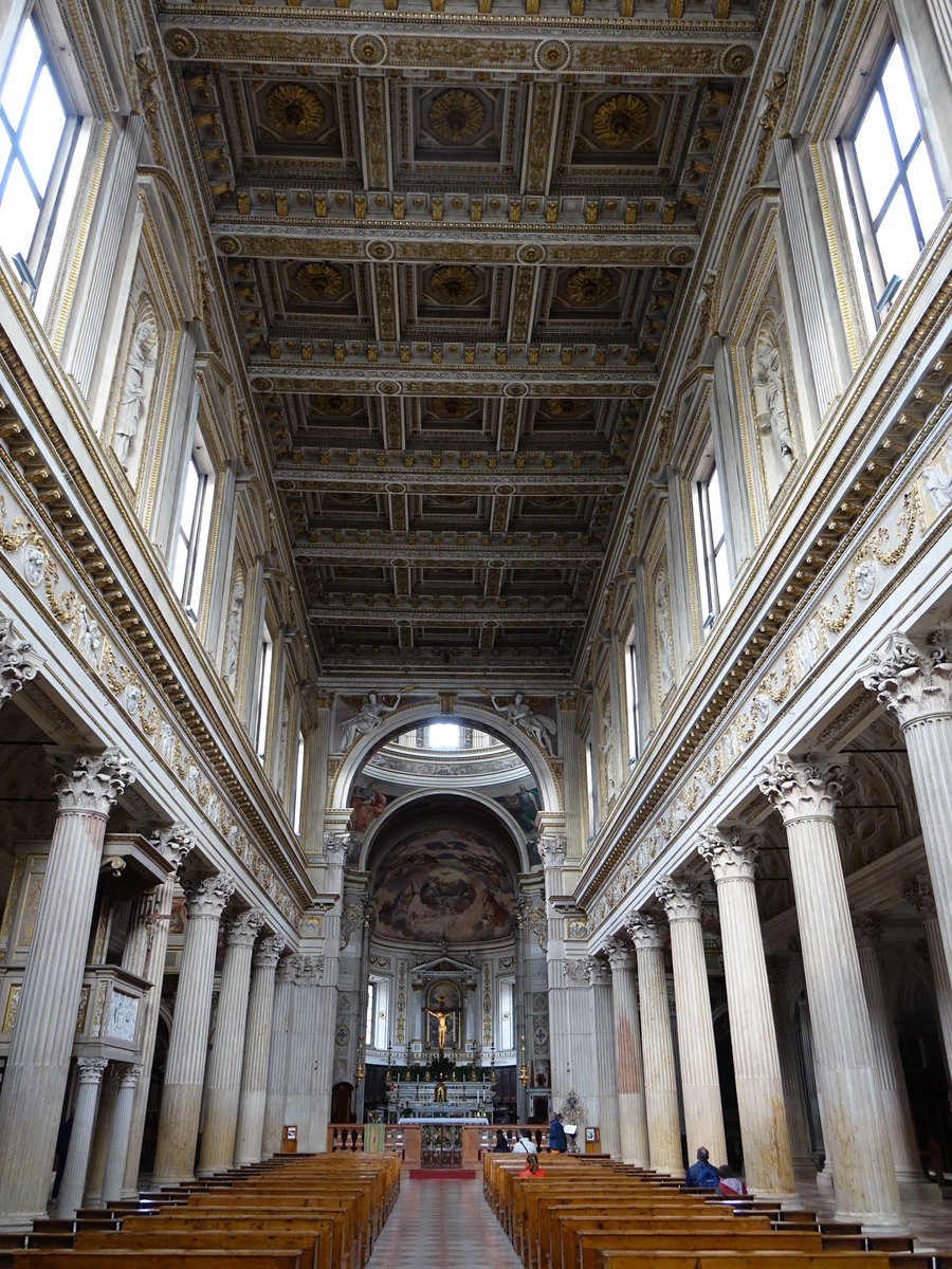 Mantua, Innenraum des Doms St. Pietro (08.10.2016)