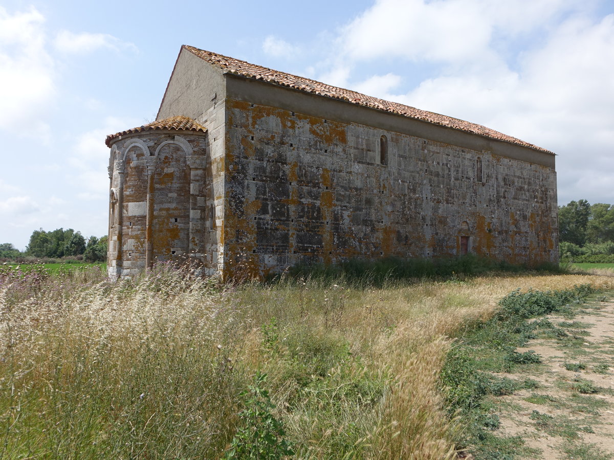 Marana, Chapelle San Parteo, erbaut im 11. Jahrhundert (21.09.2019)