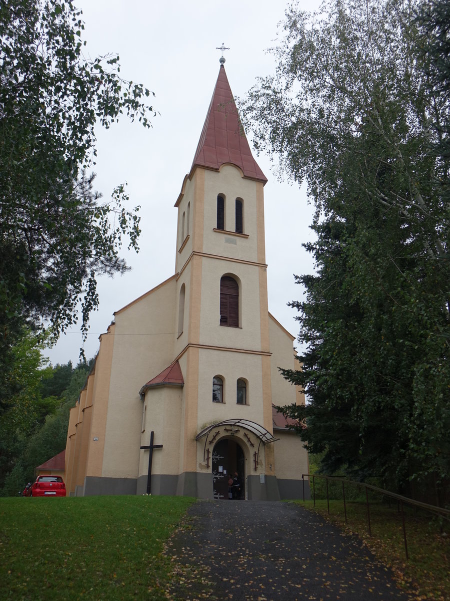 Margecany / Margareten,  Pfarrkirche St. Margareta, erbaut 1825 (01.09.2020)
