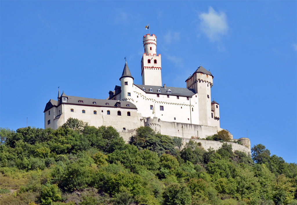 Marksburg in Braubach am Rhein - 17.09.2014