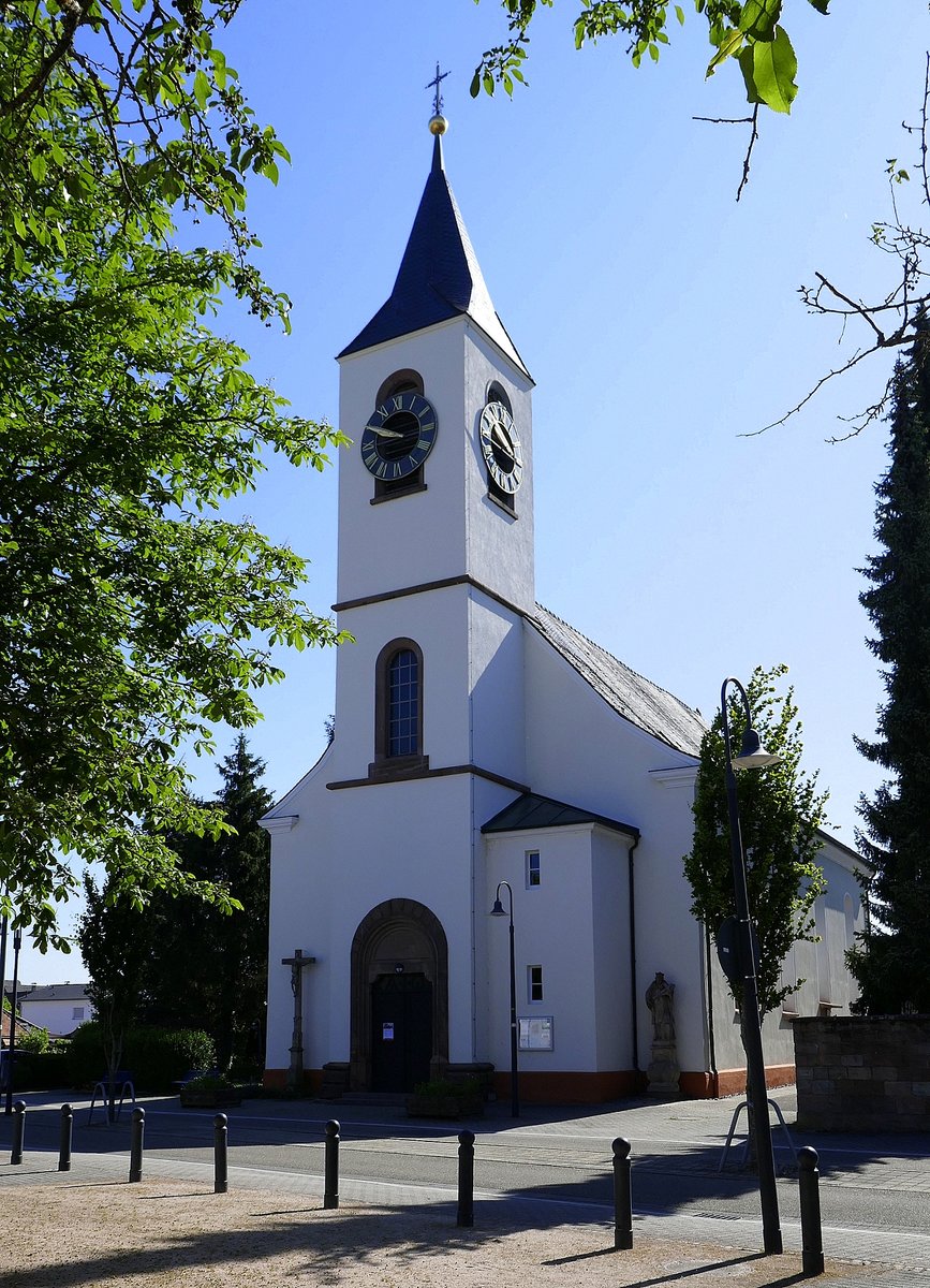 Marlen, OT von Kehl, die katholische Kirche St.Arbogast, geht zurck auf ca.1413, Mai 2020