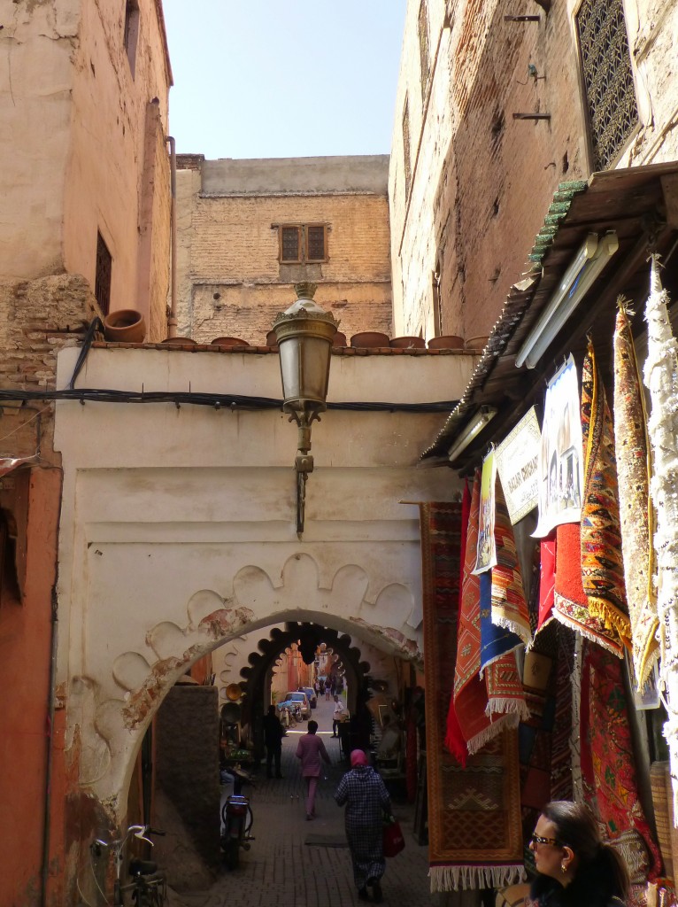Marrakesch, in der Medina und den Souks. 24.12.2014