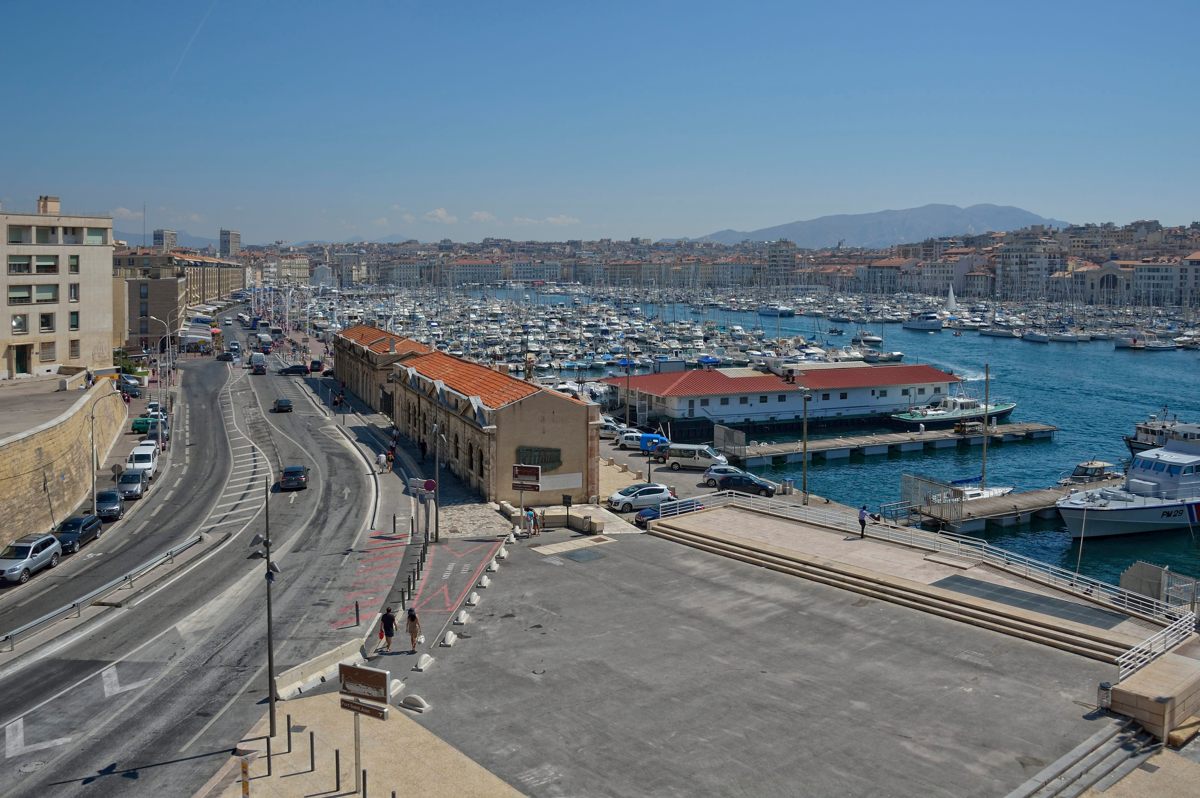 Marseille Stadt, es ist immer Sommer.31.08.2013.