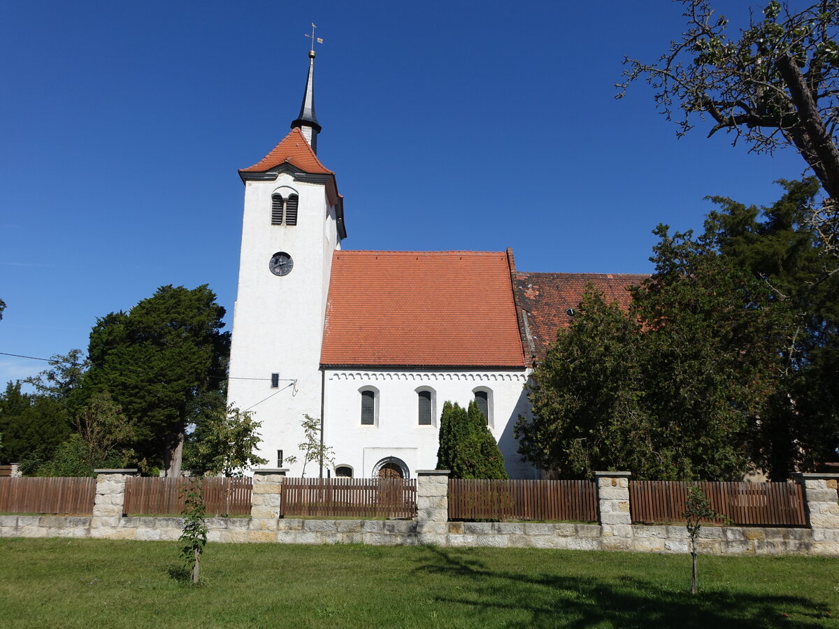 Martinskirchen, evangelische Kirche, erbaut von 1697 bis 1699 (07.09.2025)
