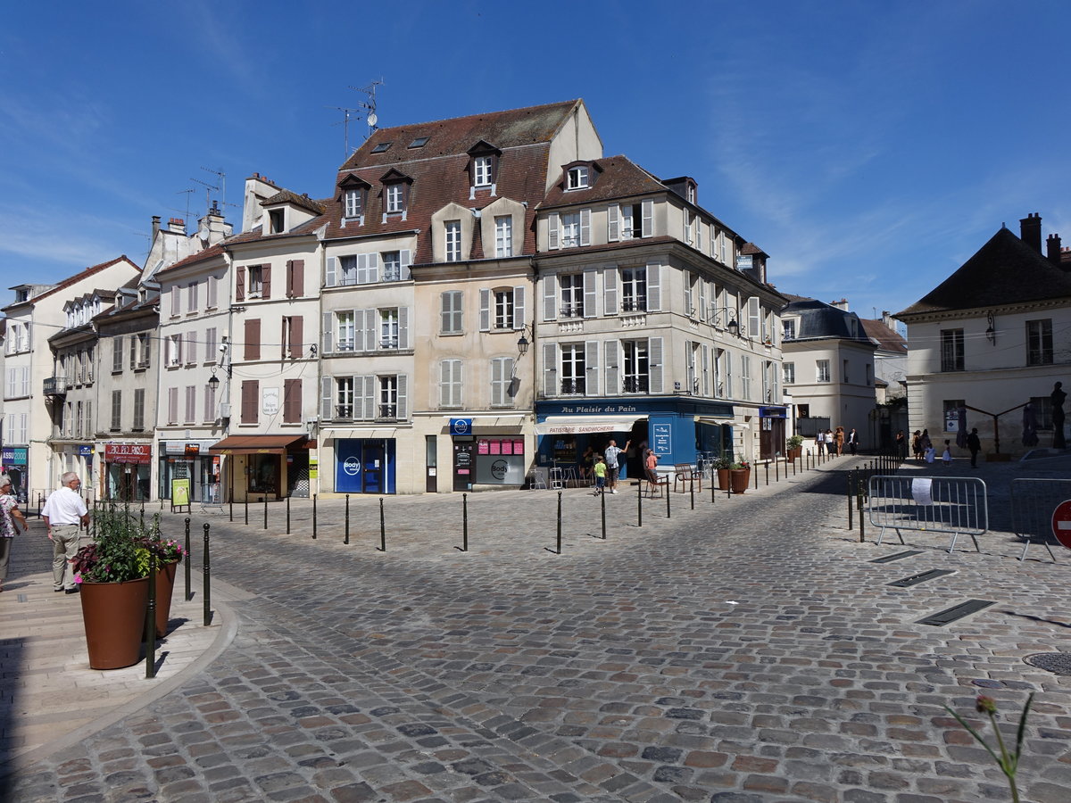 Meaux, Huser in der Rue General Leclerc (10.07.2016)