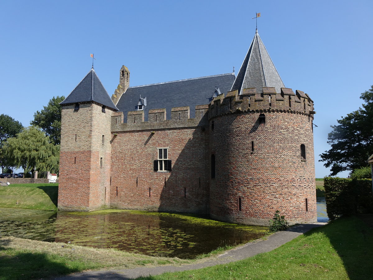 Medemblik, Schloss, erbaut um 1288 durch Graf Floris V. (27.08.2016)