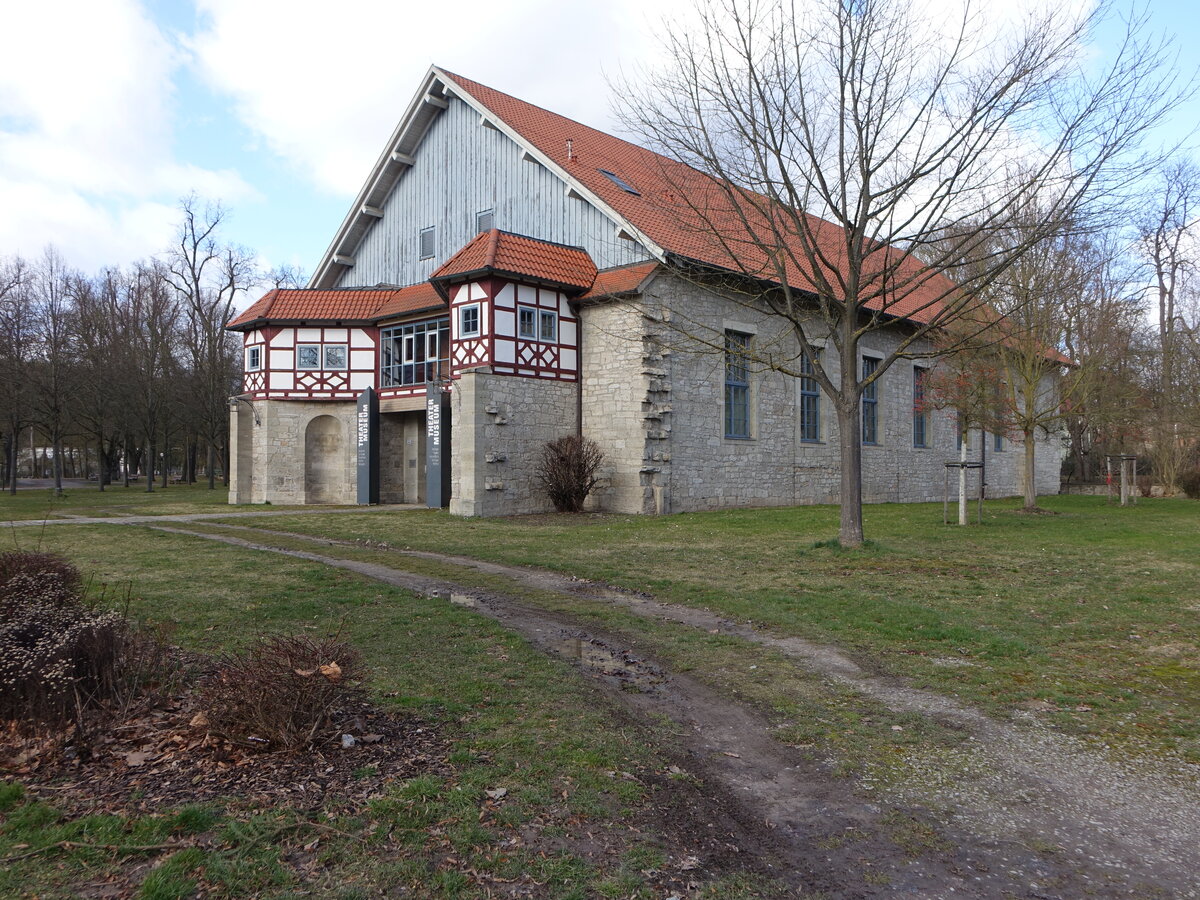 Meiningen, Theatermuseum Zauberwelt der Kulisse am Schloplatz (27.02.2022)