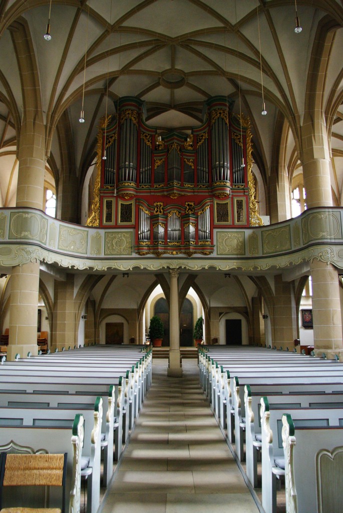 Meisenheim, Stumm Orgel von 1767 in der Schlosskirche (02.04.2010)