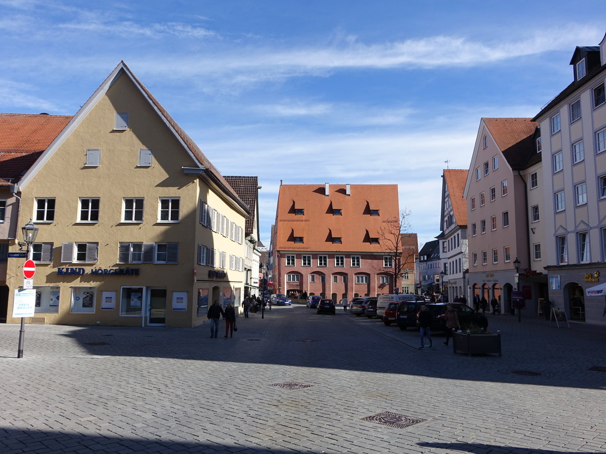 Memmingen, Huser am Romarkt und Schweizerberg (22.02.2020)