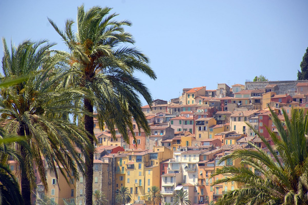 Menton. Aufnahmefatum: 25. Juli 2015.