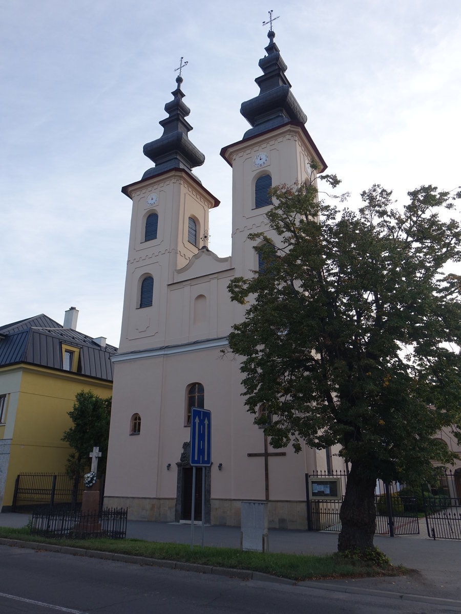 Michalovce / Gromichel, griechisch-kath. Pfarrkirche von 1772 (31.08.2020)