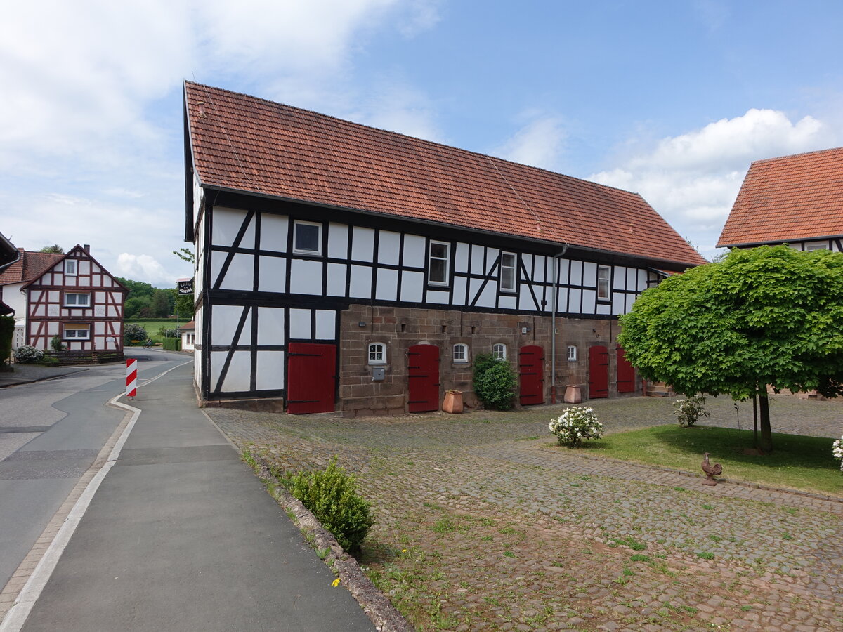 Michelbach, Kulturscheune in der Michelbacher Strae (17.05.2022)