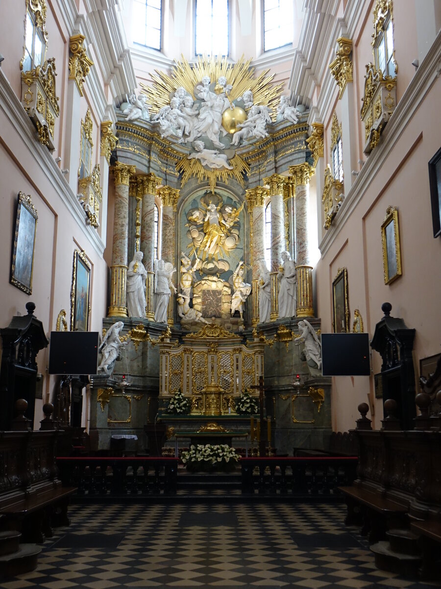 Miechow, Hochaltar in der Klosterkirche Hl. Grab (13.09.2021)