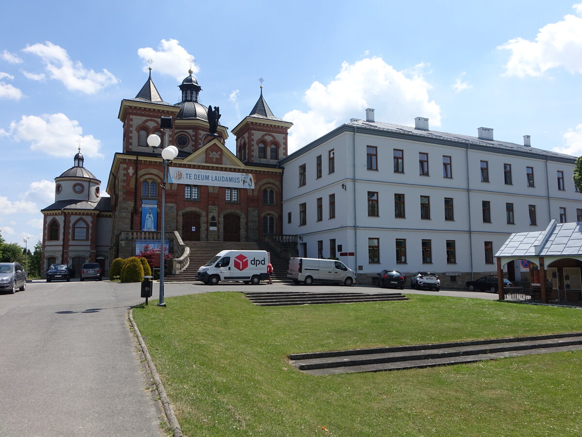 Miejsce Piastowe, Bronisław-Markiewicz-Sanktuarium, erbaut 1893 (17.06.2021)