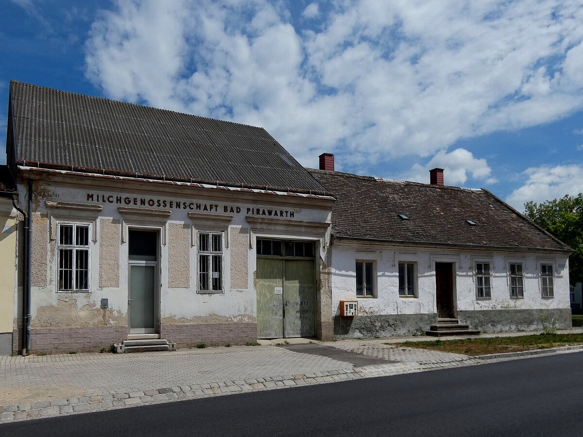 Milchgenossenschaft Bad-Pirawarth, sozusagen ein Vorfahre einer Zentralmolkerei; 260511