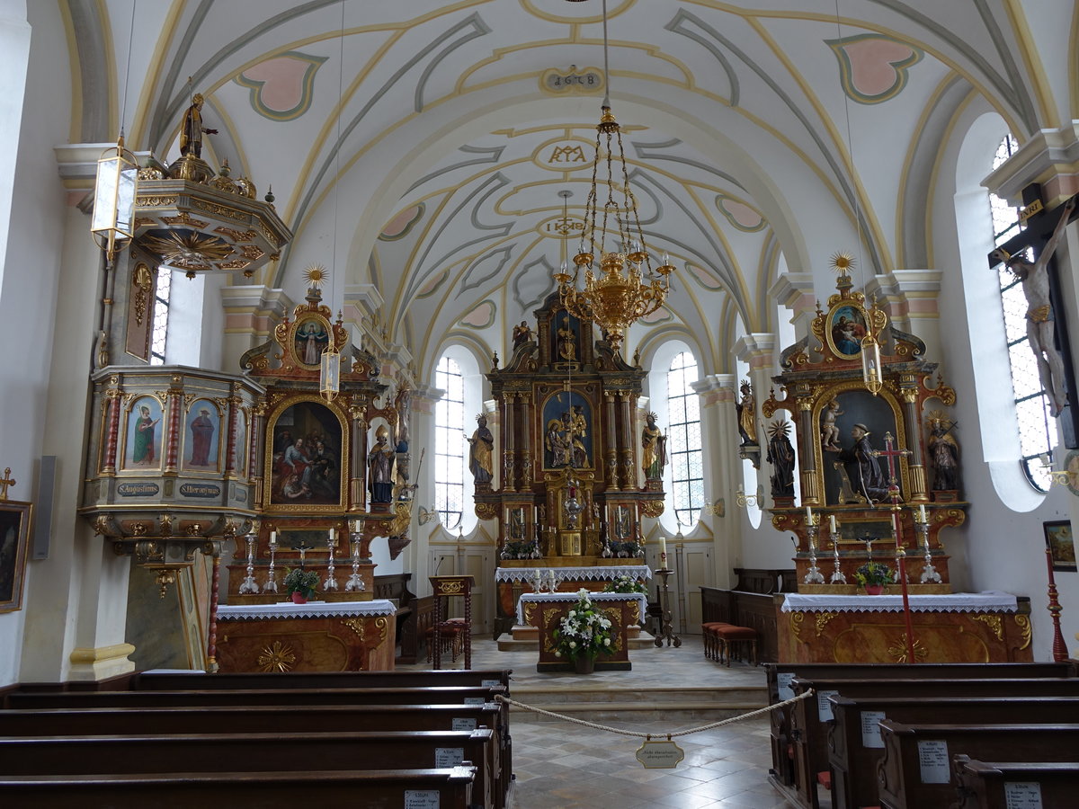 Mittenkirchen, Altre in der St. Nikolaus Kirche (03.07.2016)