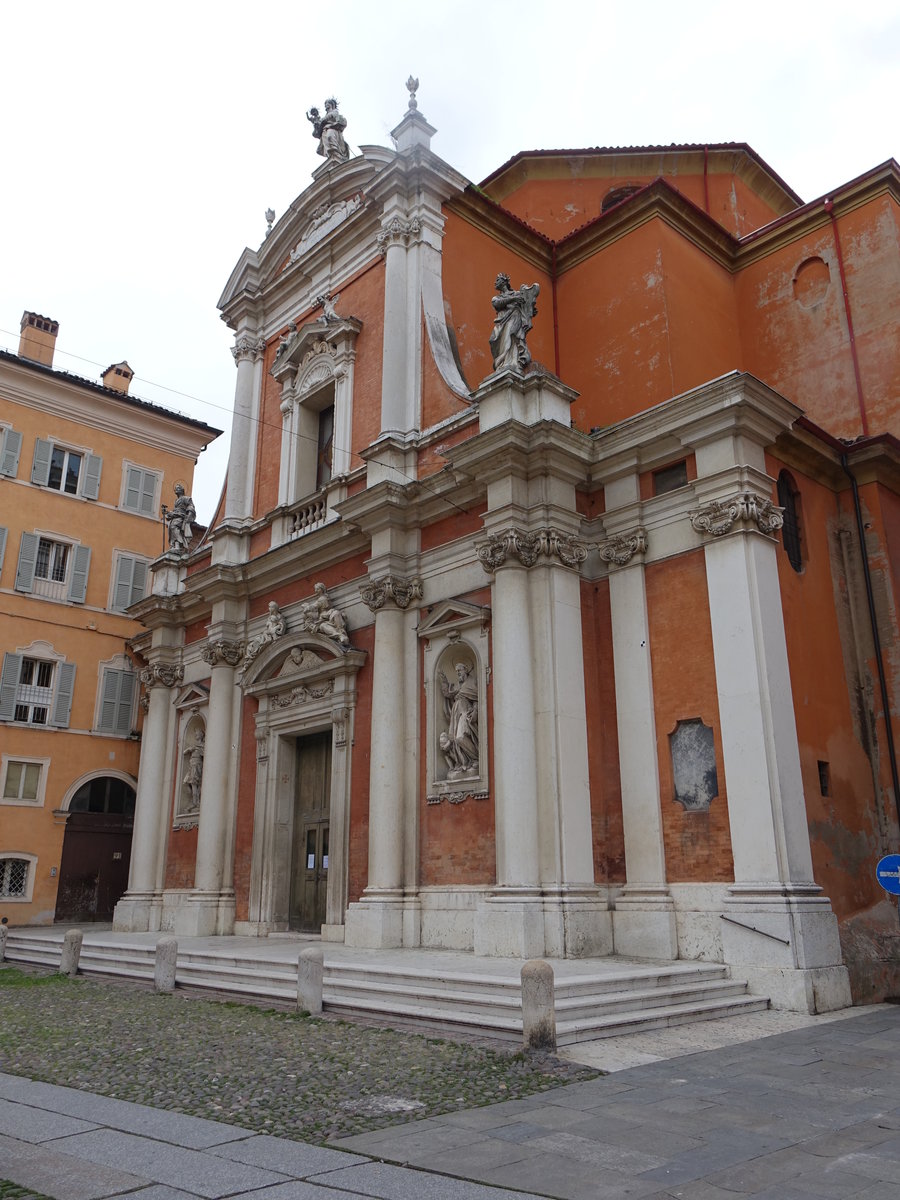Modena, Kirche St. Giorgio, erbaut im 17. Jahrhundert durch Antonio Loraghi (09.10.2016)