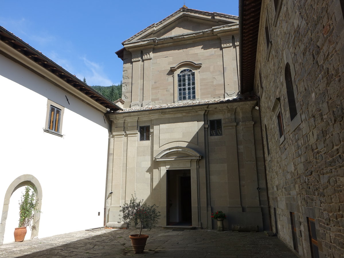 Monastero di Camaldoli, erbaut von 1606 bis 1609 (20.09.2019)
