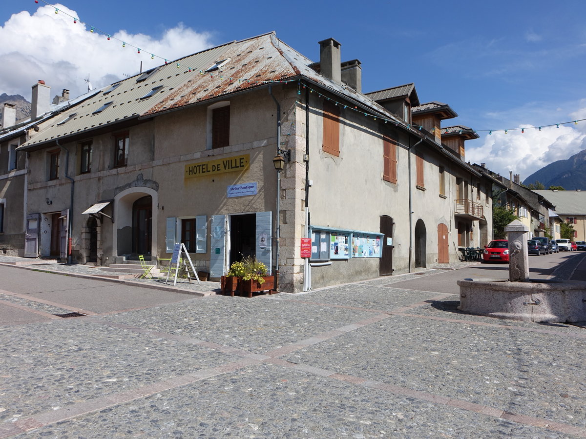 Mont-Dauphin, altes Rathaus in der Rue Colonel Cabrie (23.09.2017)