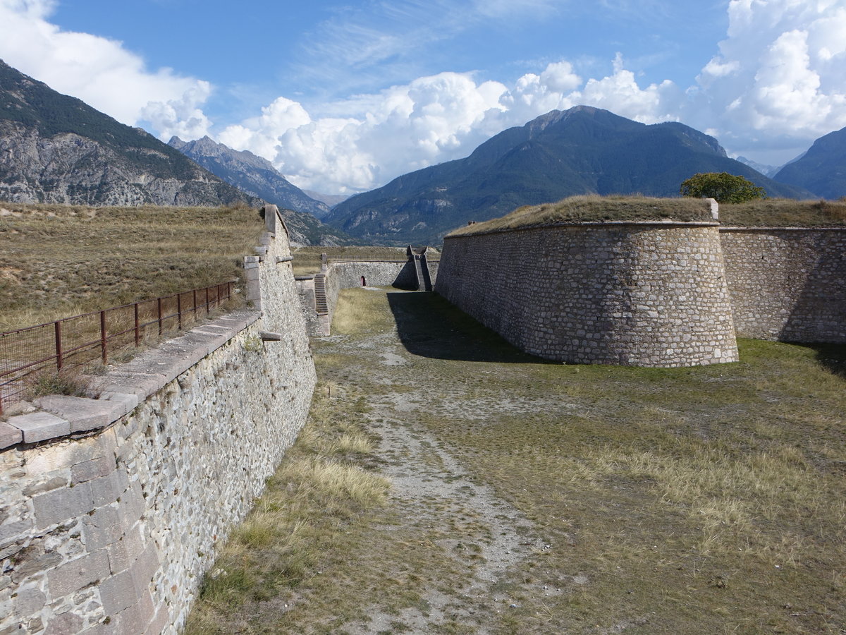 Mont-Dauphin, Befestigungsbauten von Vauban, erbaut im 17. Jahrhundert (23.09.2017)