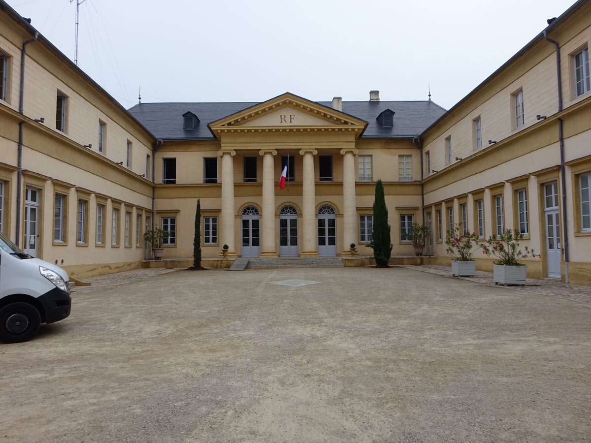 Mont-de-Marsan, Hotel de Prefecture in der Rue Victor Hugo (26.07.2018)