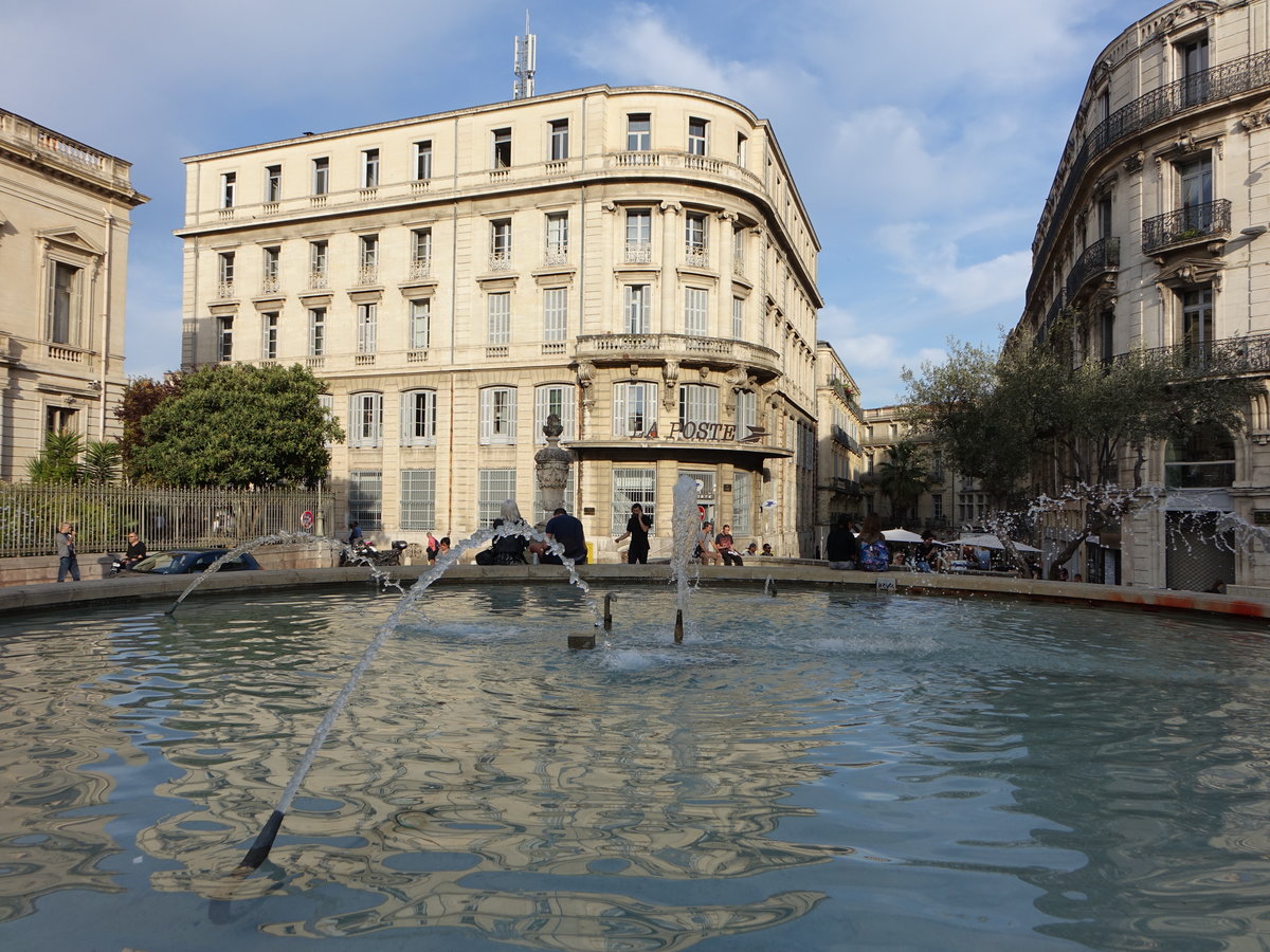 Montpellier, Hauptpostamt am Place des Martyrs de la Resistance (28.09.2017)