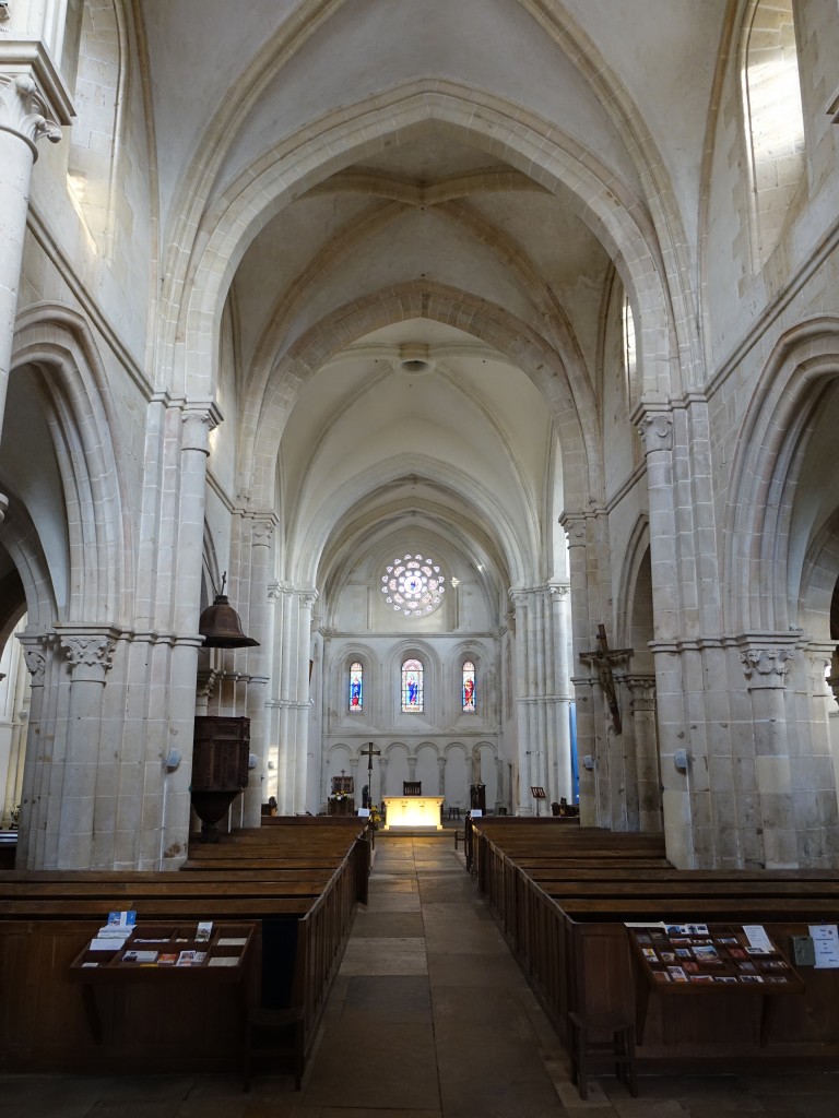 Montreal, Mittelschiff der Kirche Notre-Dame-de-l'Assomption (27.10.2015)