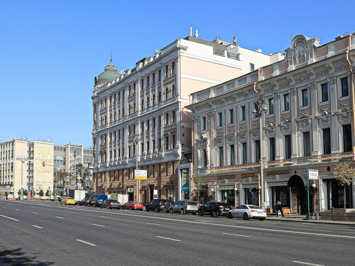 Moskau abseits der Touristenstrecken hier am 25. September 2017 am Vormittag